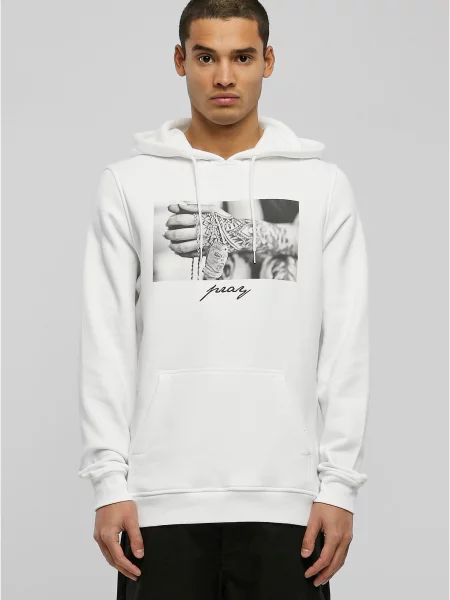 Geacă Mister Tee alb