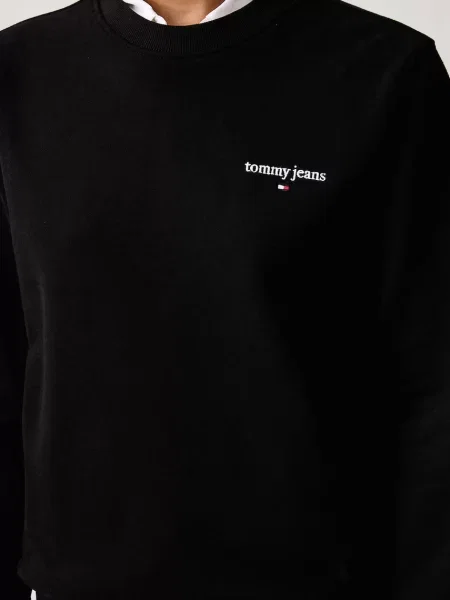 Суитчър Tommy Jeans черно