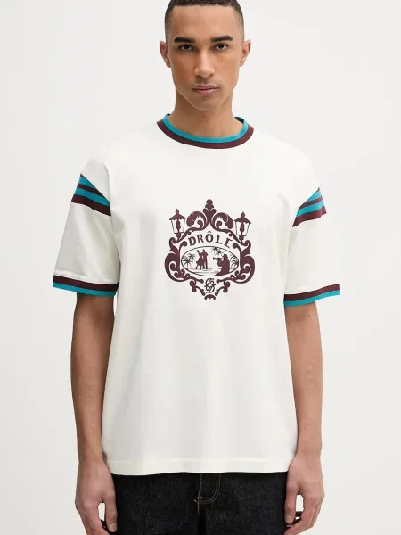 Drôle de Monsieur kratka majica Danseurs bež