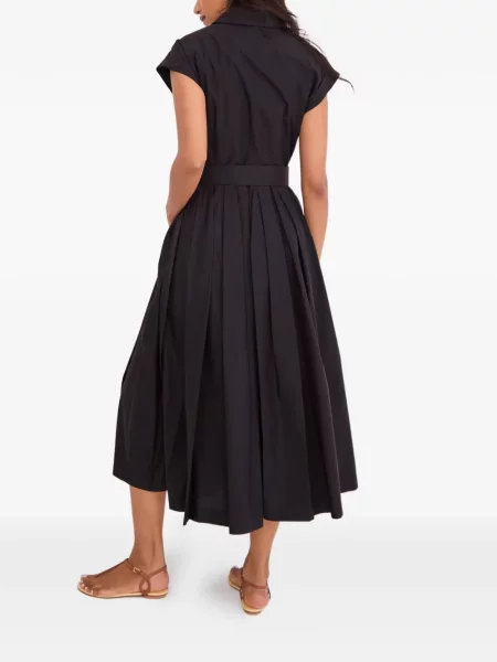 Cu centură rochie midi Cara Cara negru