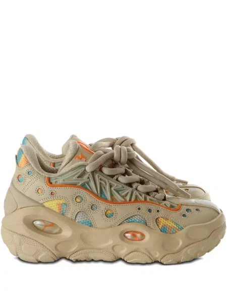 Sneakerși Puma cu șireturi din dantelă