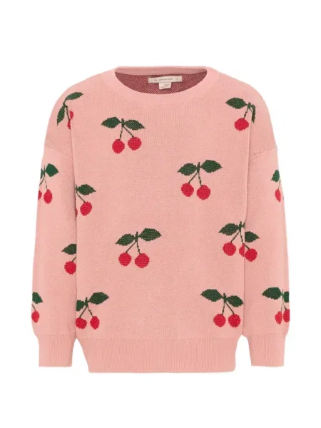 Sweter dziecięcy Konges Sløjd różowy