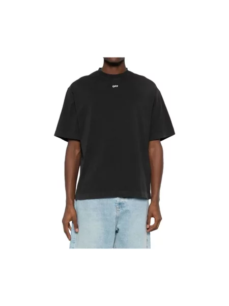 Koszulka Off-white z nadrukiem biała