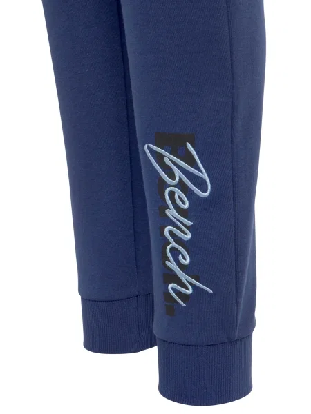 BENCH Pantaloni bleumarin / albastru deschis negru