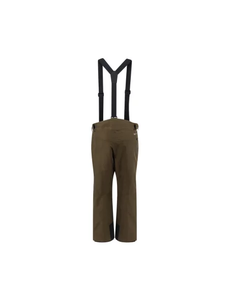 Spodnie dresowe Moncler brązowe
