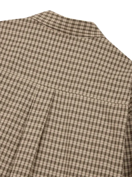 Cămașă Studio Tomboy în carouri maro