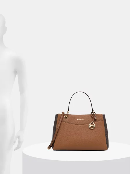 Кожаная сумка через плечо Michael Michael Kors