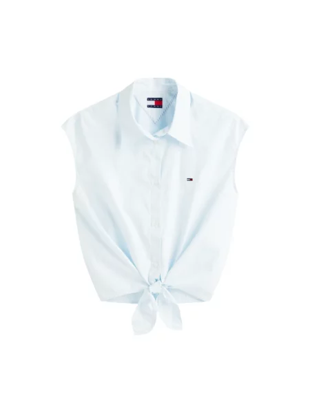 Tommy Jeans Koszula jasny niebieski