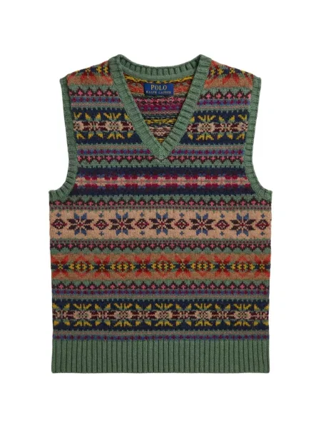 Kamizelka dziecięca Polo Ralph Lauren zielona