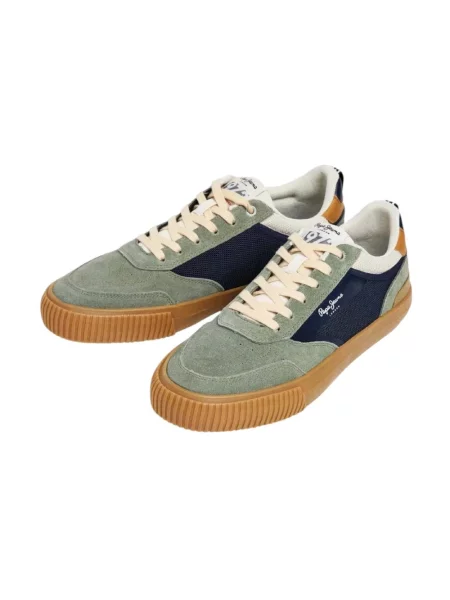 Sneakersy Pepe Jeans zamszowe