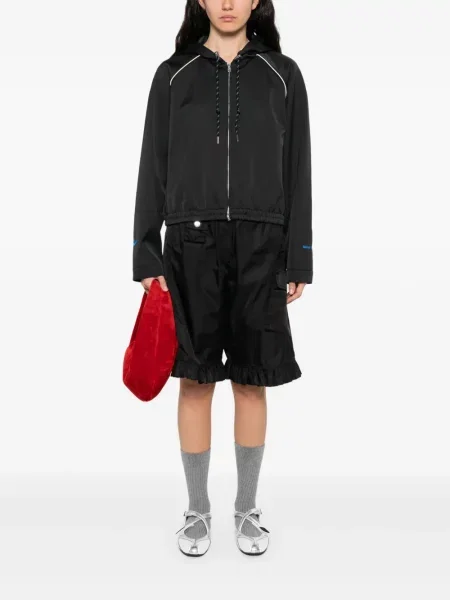 Geacă Adidas cu glugă negru