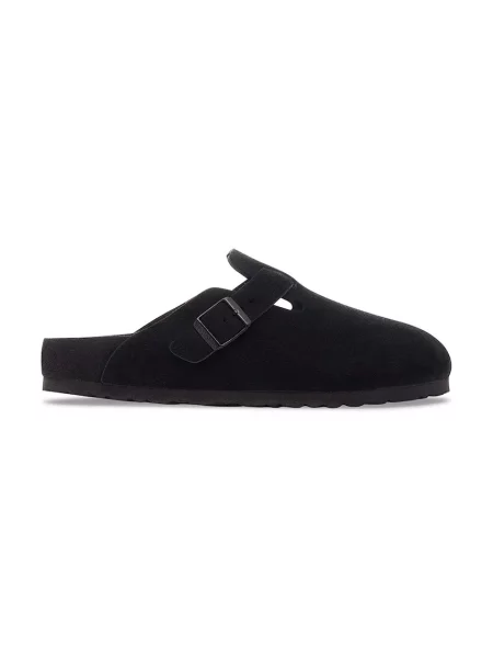 Birkenstock Boston EXQ LEVE șalpi mocasini pentru bărbați din piele întoarsă