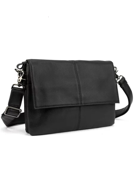 Кожаная сумка Royalbag черная