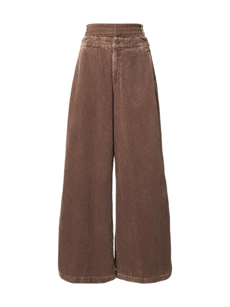 Adidas Hlače Corduroy Sst Wide Leg smeđa