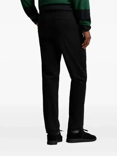 Μικρός κασκέτο Polo Ralph Lauren με χαμηλή μέση υφαίνω διαγωνίως πράσινο