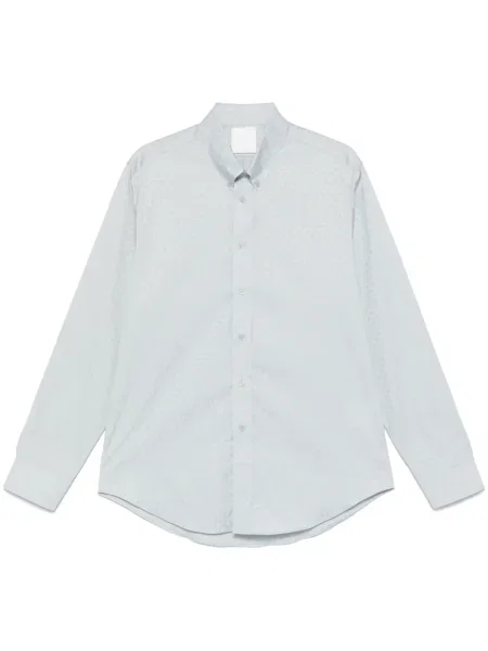 Cămașă Givenchy din jacard albastru