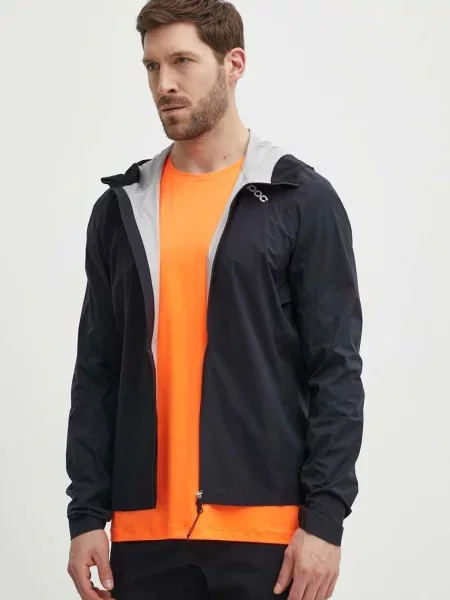 Biciklistička jakna POC Signal All-Weather za prijelazno razdoblje crna