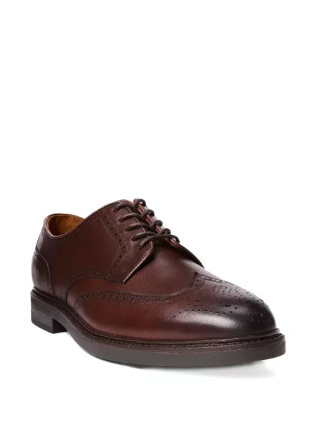 Cizme scurte Polo Ralph Lauren din piele negru