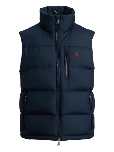 Ριγέ polo Polo Ralph Lauren με κουκούλα με αυτόγραφο λευκό