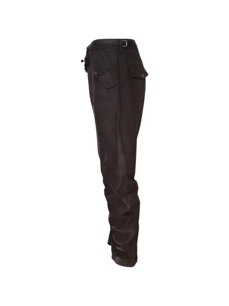 Pantaloni Jiyongkim conici negru