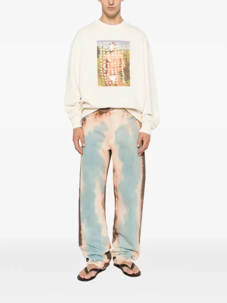 Blugi drepți Jw Anderson portocaliu