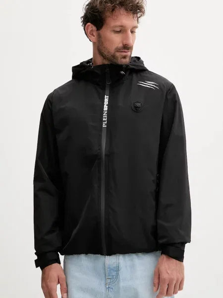 Яке PLEIN SPORT преходен модел FAEC черно