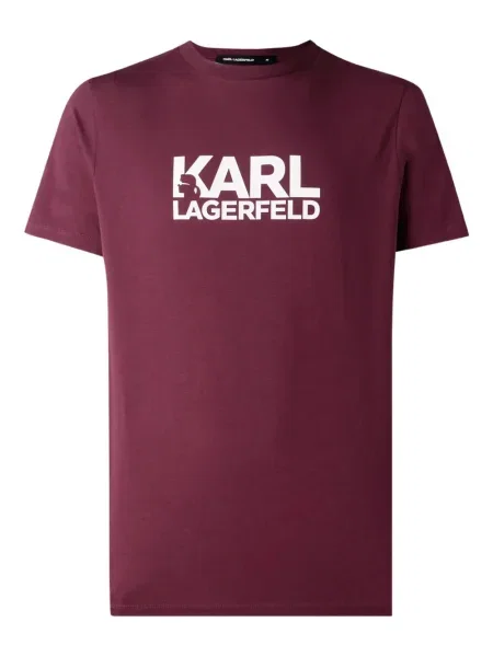Tricou Karl Lagerfeld cu autograf roșu