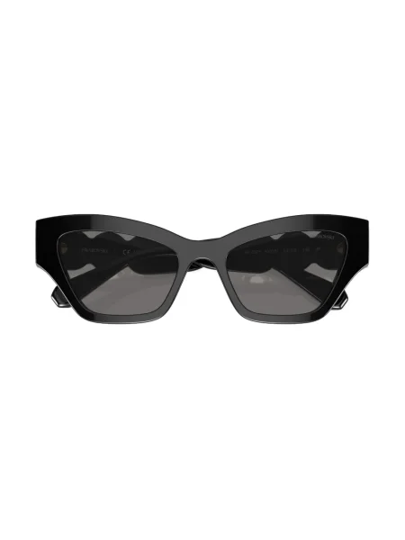 Слънчеви очила Swarovski Eyewear с кристали черно