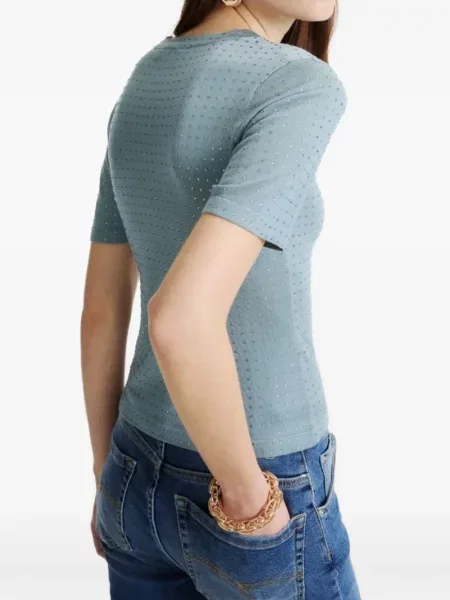 Stras tricou Marella albastru
