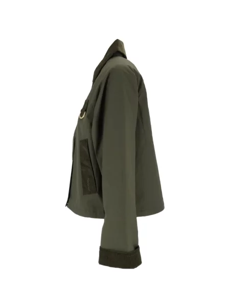 Geacă Barbour de catifea cord verde