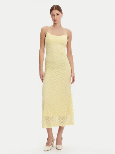 BARDOT Rochie cocktail galben