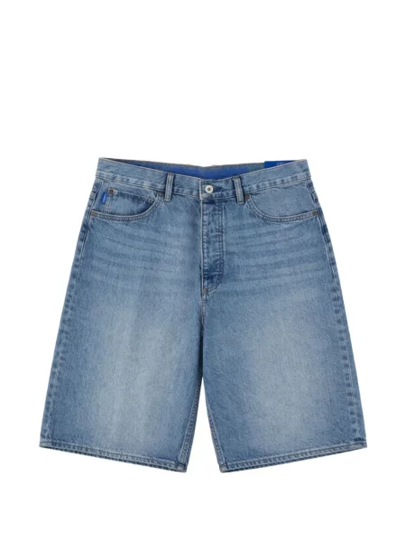 Pantaloni scurți din denim Hugo albastru
