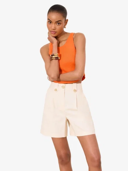 Lipsy Pantaloni cutați bej