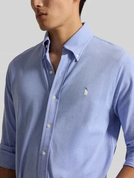 Polo Ralph Lauren koszula oxford niebieska