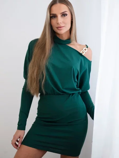 Sukienka Kesi garniturowa zielona