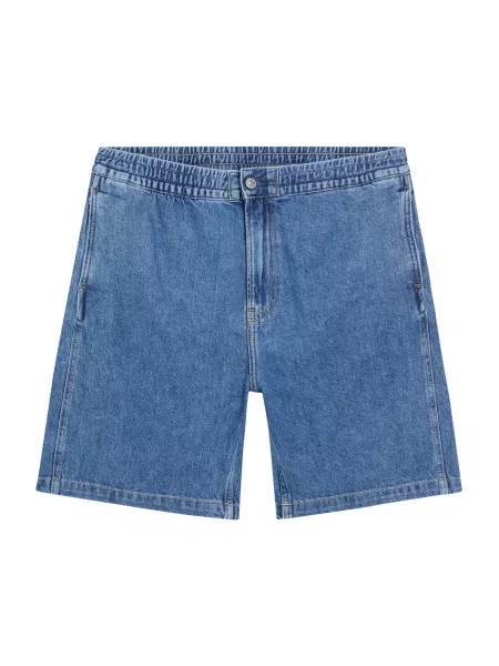 Džínové šortky Calvin Klein Jeans modré