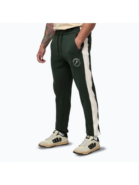 Pantaloni pentru bărbați Pitbull San Diego Ca Track dark green verde