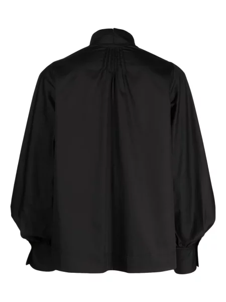 Cămașă Shiatzy Chen din poplin negru