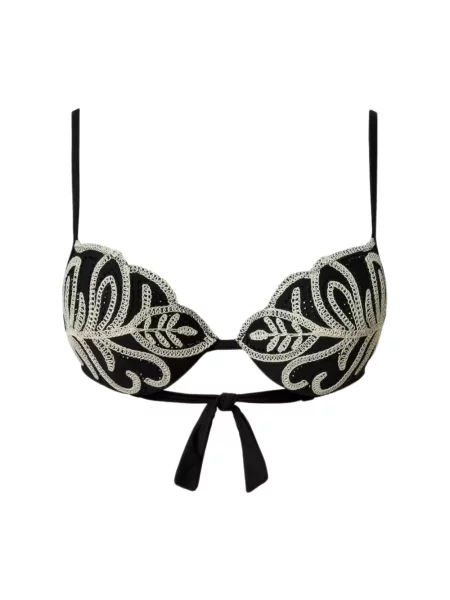 Strój kąpielowy Twinset push-up czarny