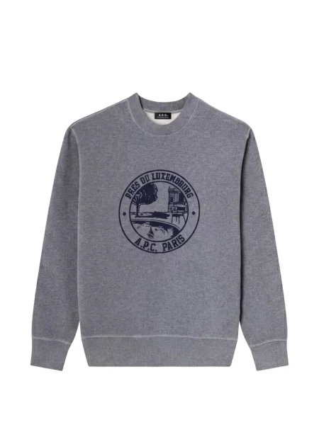 Hanorac A.p.c. cu autograf gri