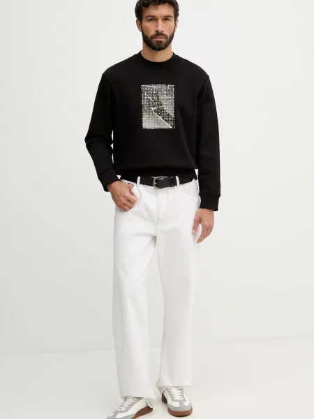 Armani Exchange bluza czarna