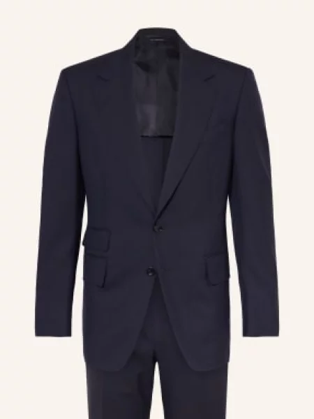 Tom Ford Oblek Extra Slim Fit tmavě modrá