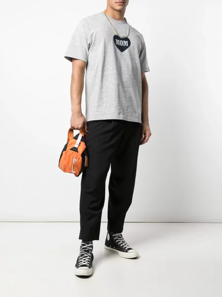 Tricou Supreme cu imagine gri