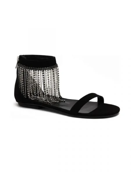 Pinko De piele sandale ALIX negru