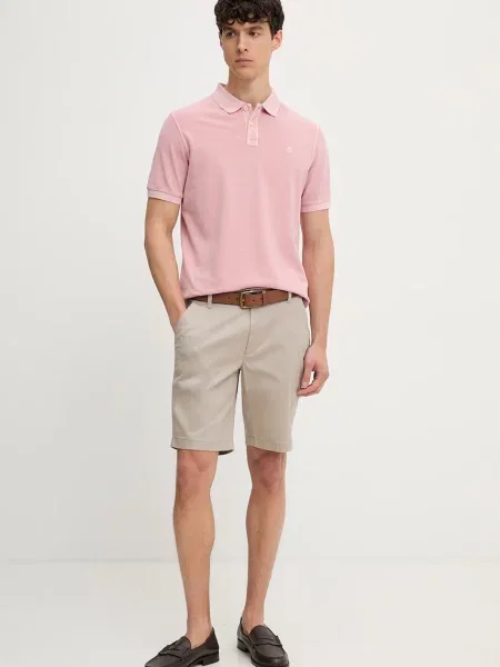 Tricou polo Marc O'polo roz