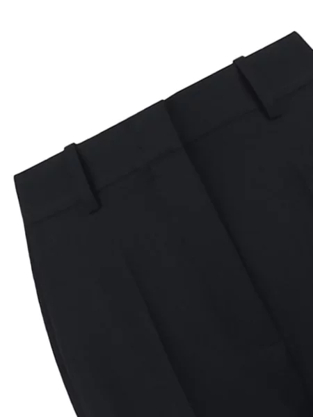 Pantaloni Ports 1961 de lână negru