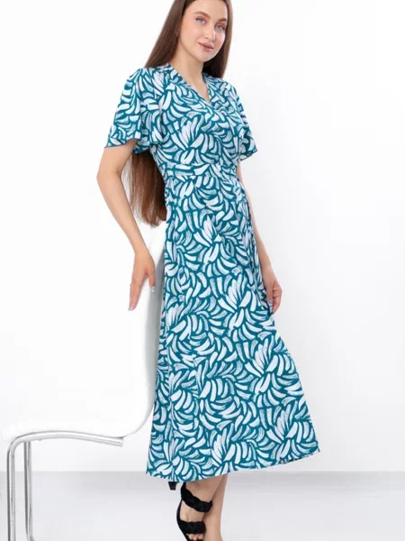 Сукня міді Носи своє смарагдовий софтшел