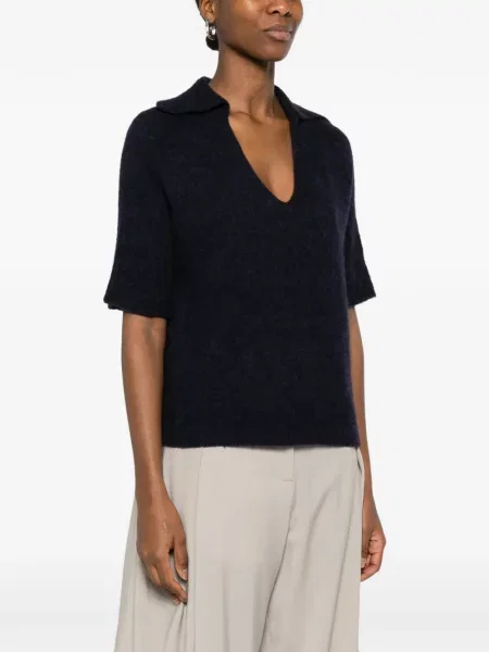 Polo Bompard clasic scurt albastru