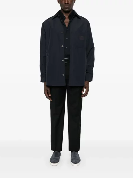 Geacă Emporio Armani albastru