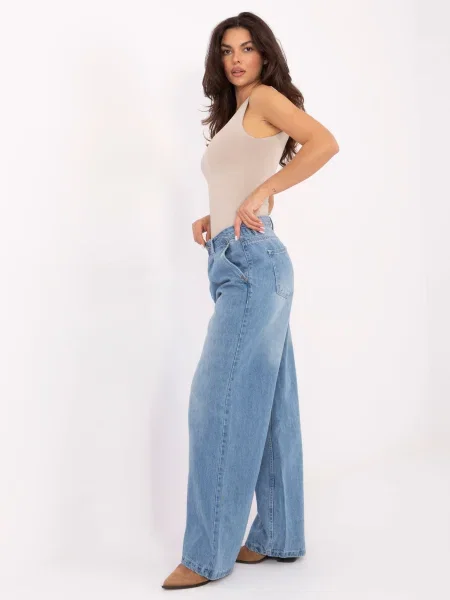 Pantaloni Sublevel albastru